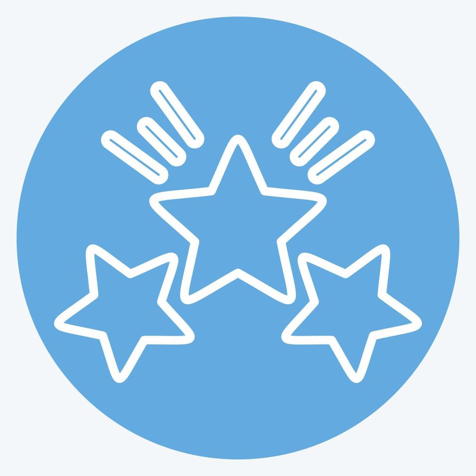 Icon Award Star 2. related to Stars symbol. blue eyes style. simple design editable. simple illustration. simple vector icons