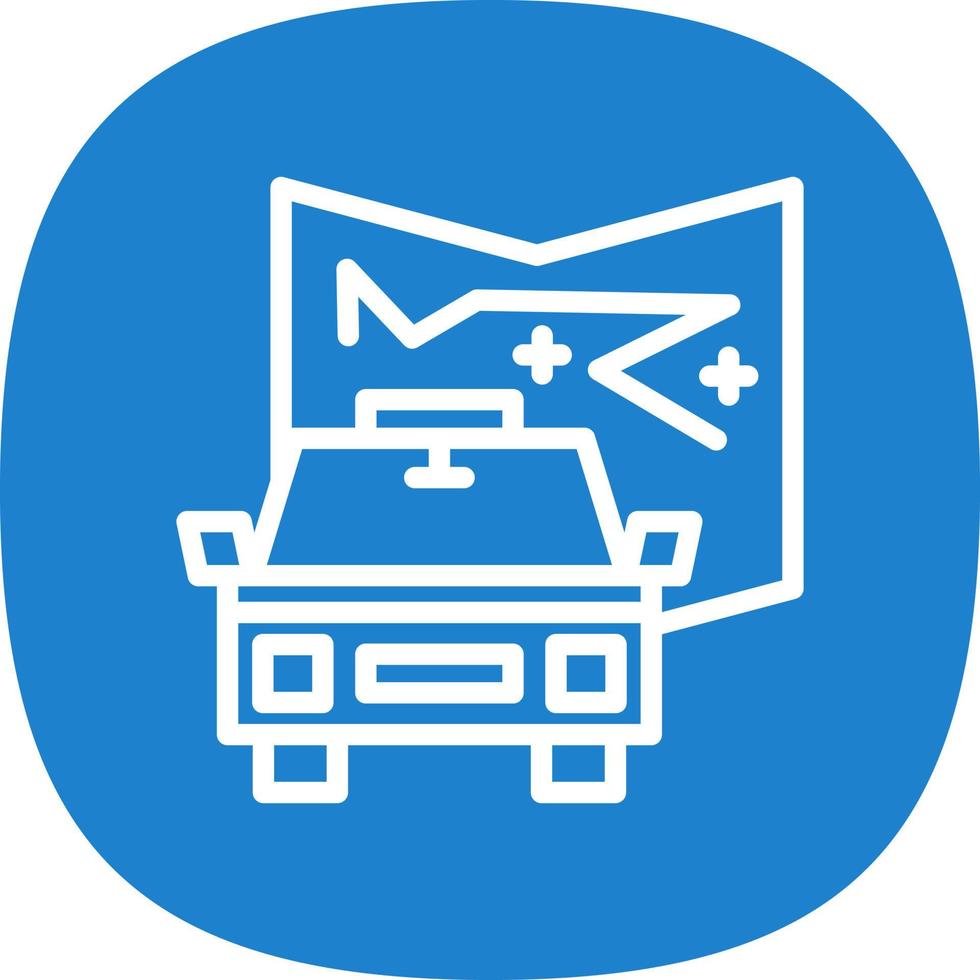 Route Vector Icon Design
