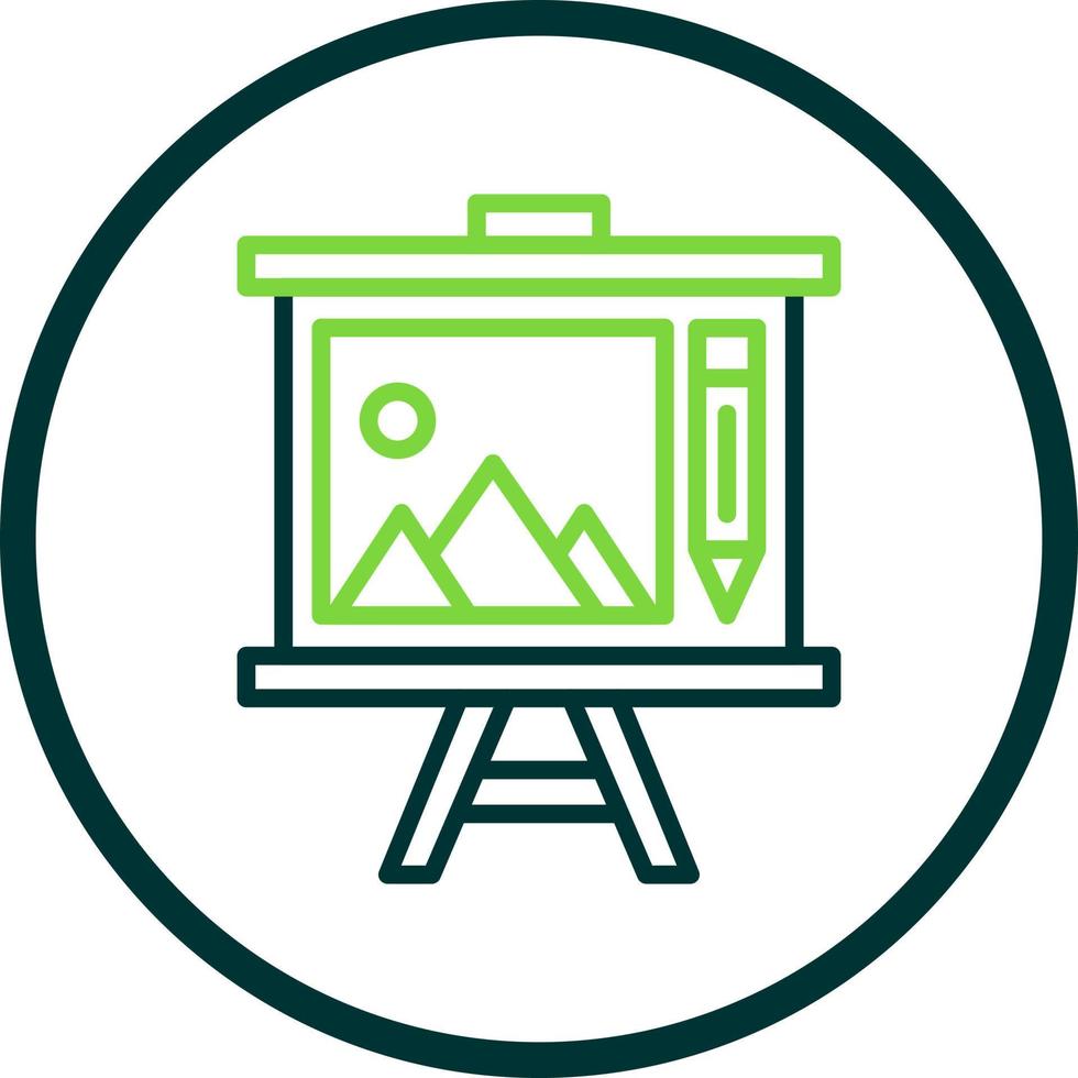 Canvas Vector Icon Design