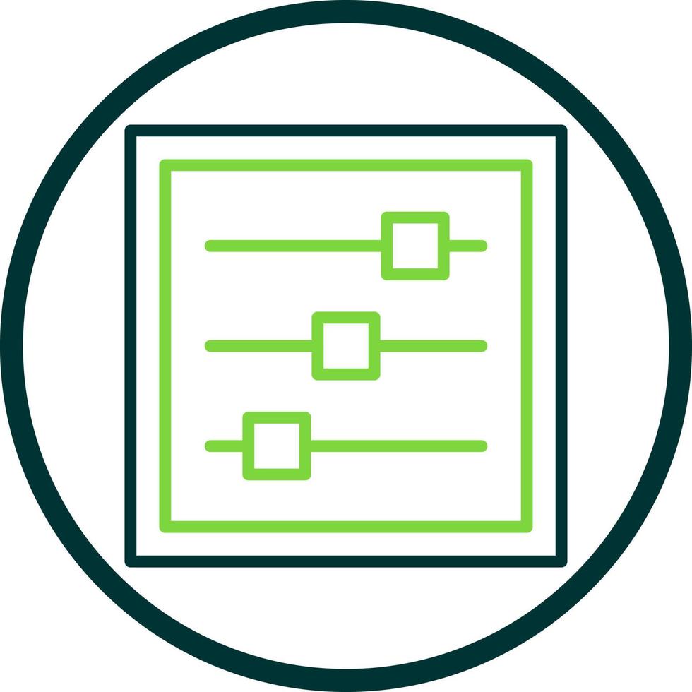 Adjust Vector Icon Design