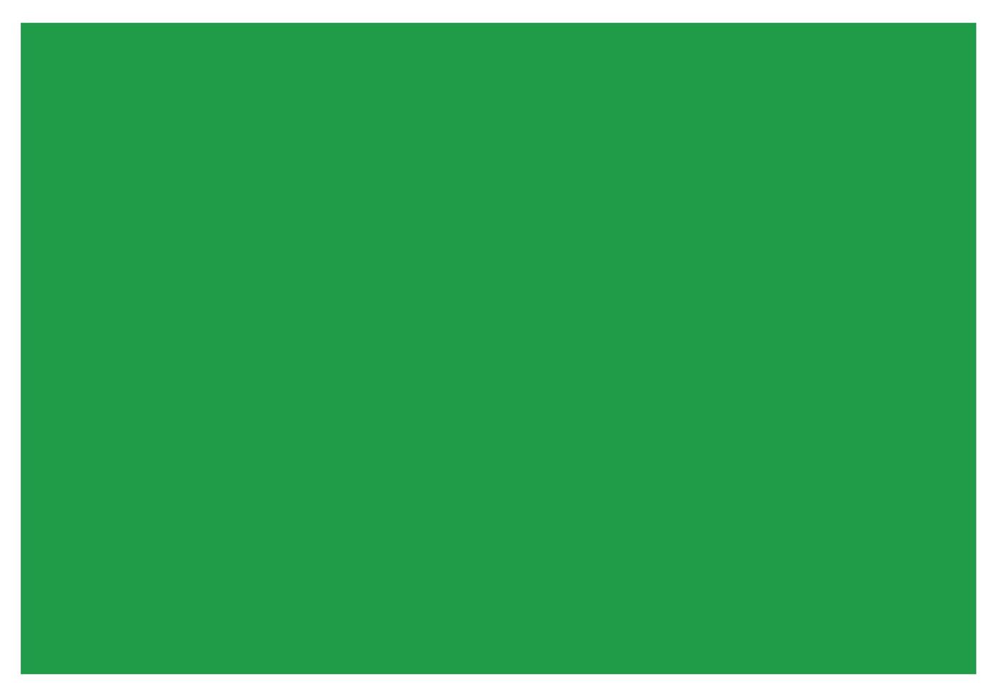 National flag of Libya - Flat color icon. vector