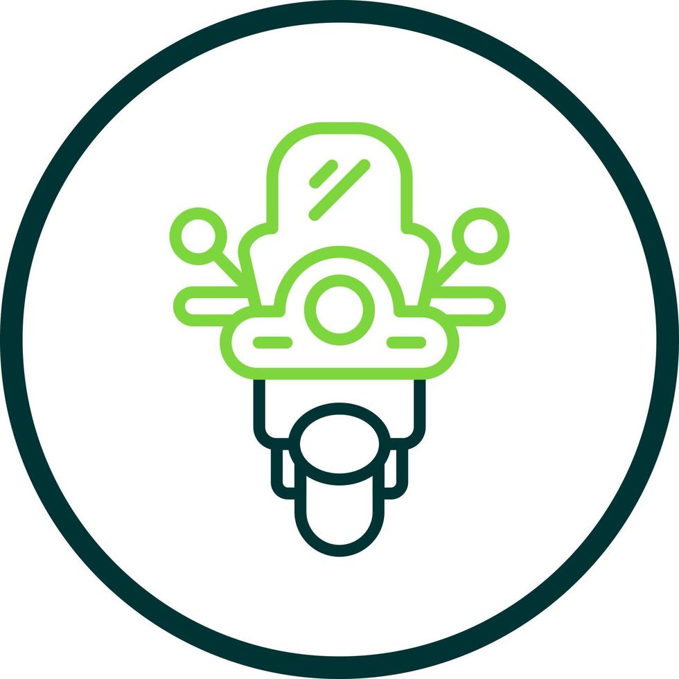 Motorbike Vector Icon Design