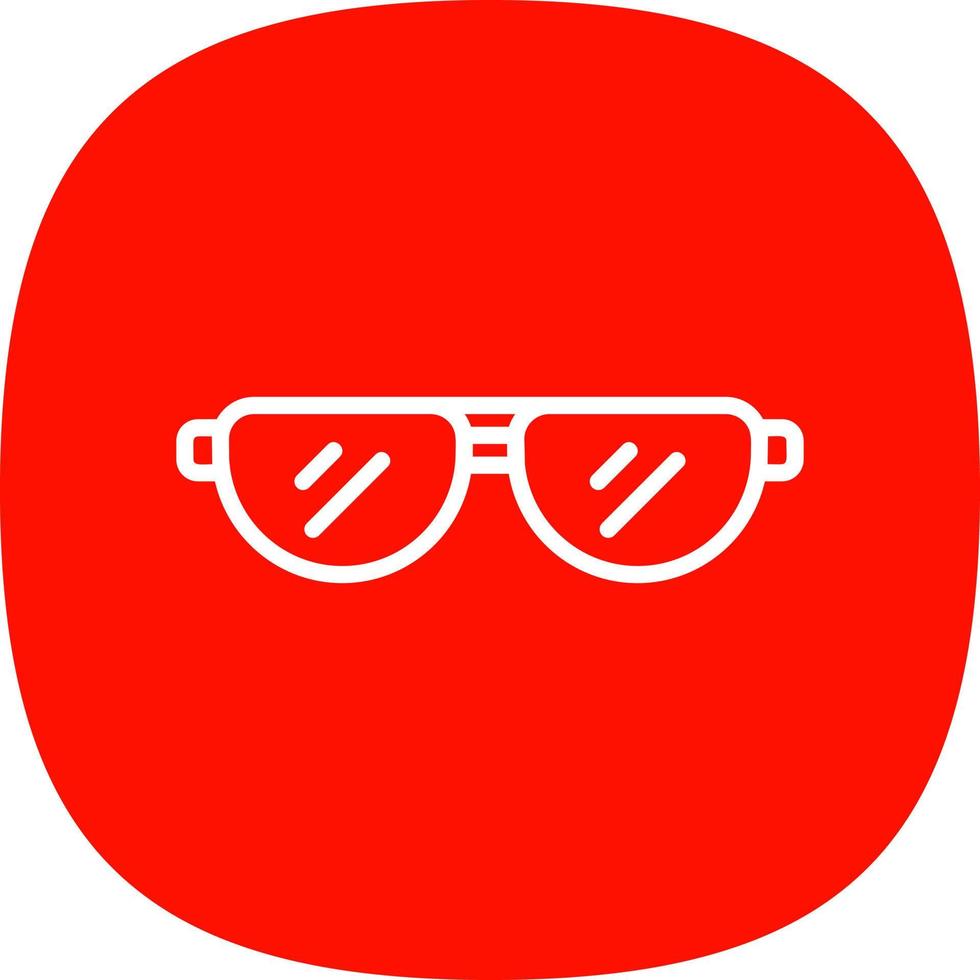 diseño de icono de vector de gafas de sol