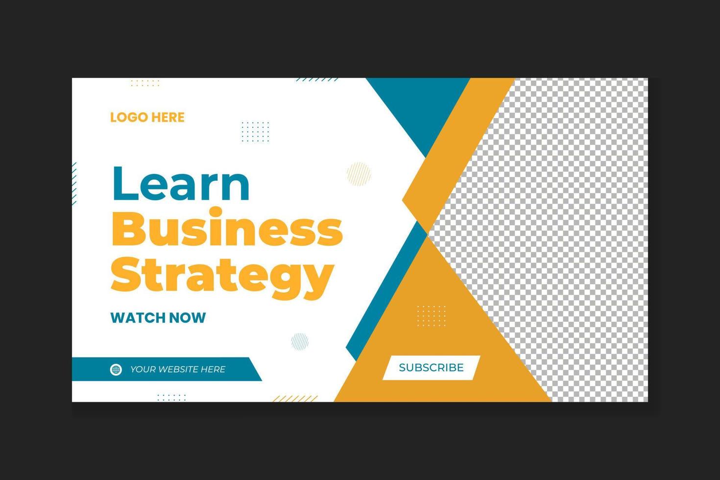 Video thumbnail for business strategy vector