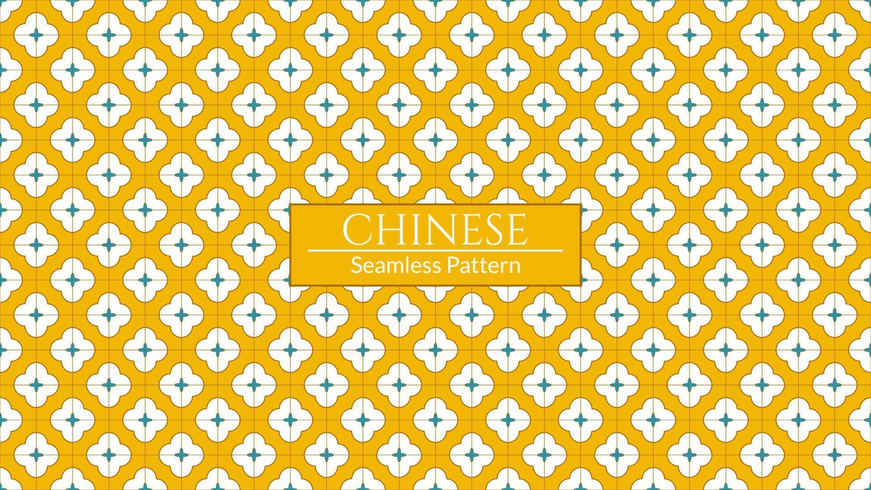 patrón chino sin costuras, fondo abstracto, papel tapiz decorativo. ilustración vectorial vector
