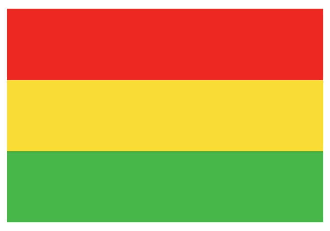 bandera nacional de ghana - icono de color plano. vector