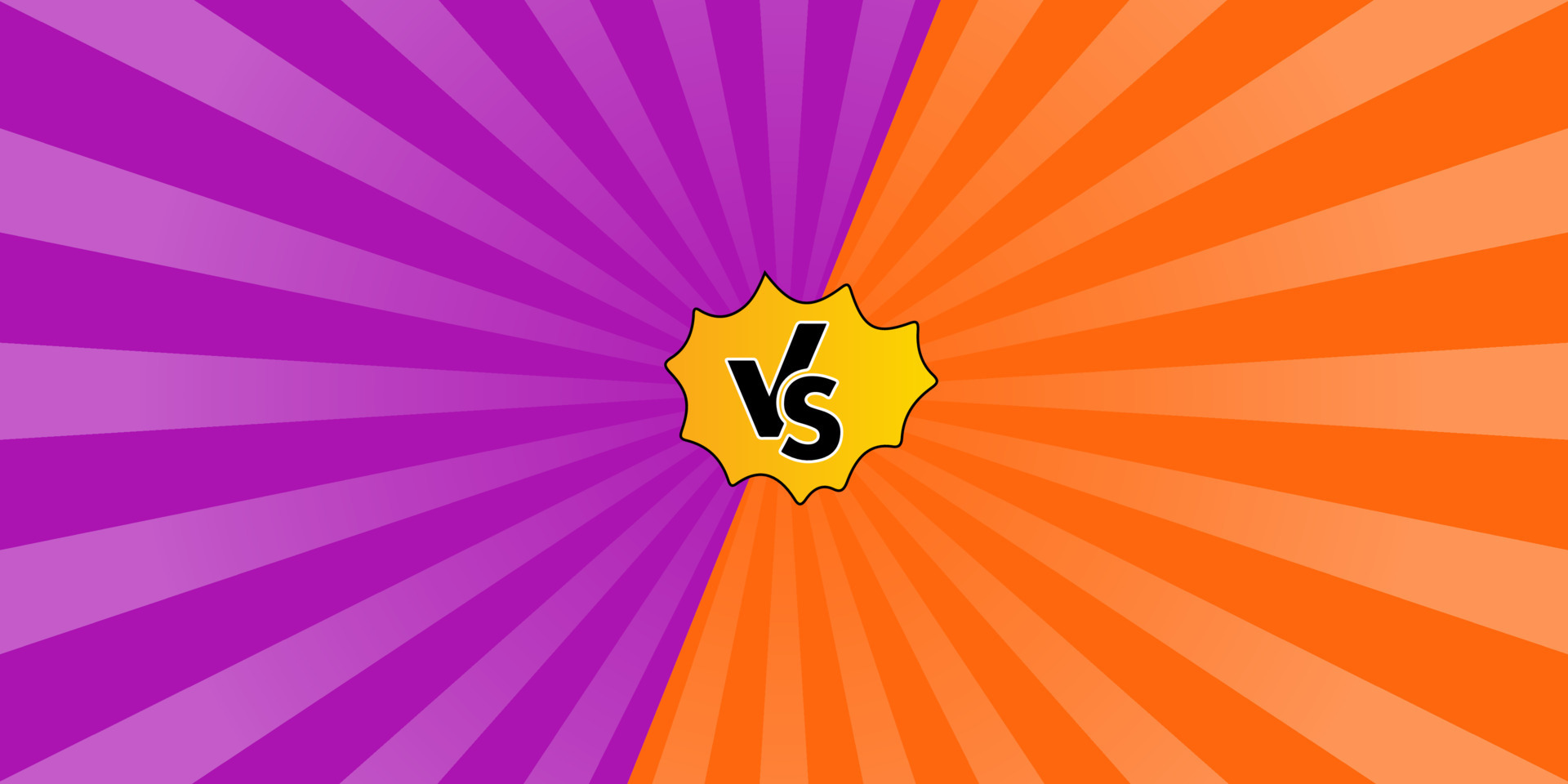 Versus battle screen 962859 Vector Art at Vecteezy