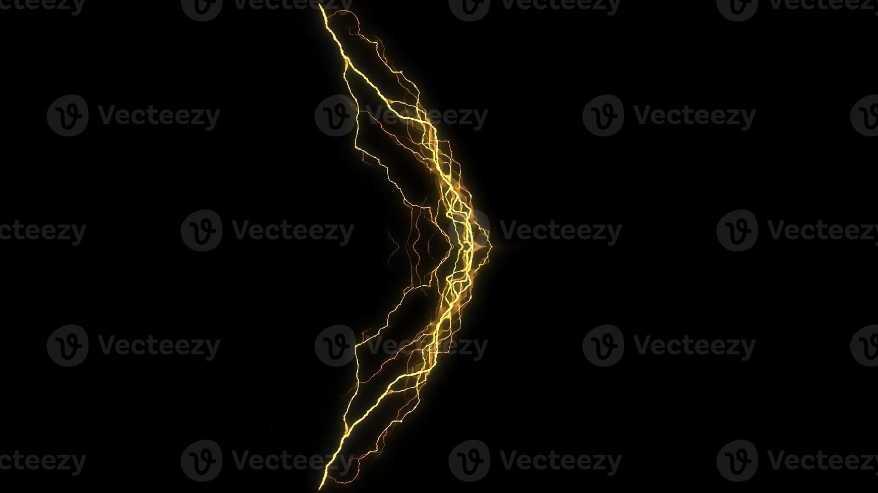 Lighting Electric Background Digital Illustration photo