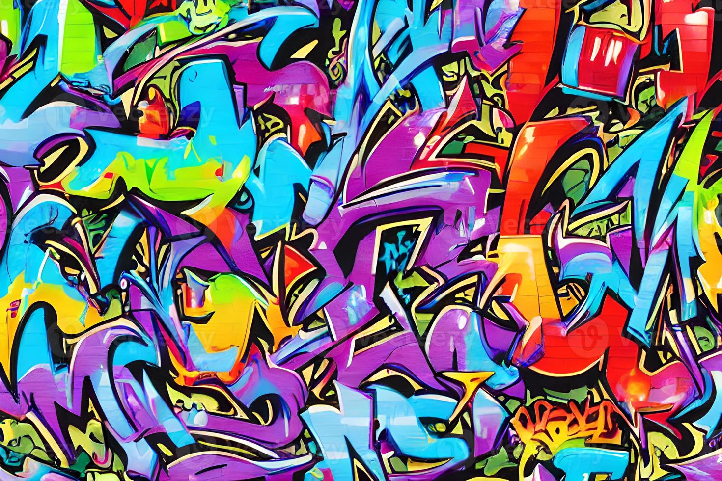 Graffiti Background, Graffiti art, Abstract Graffiti background photo