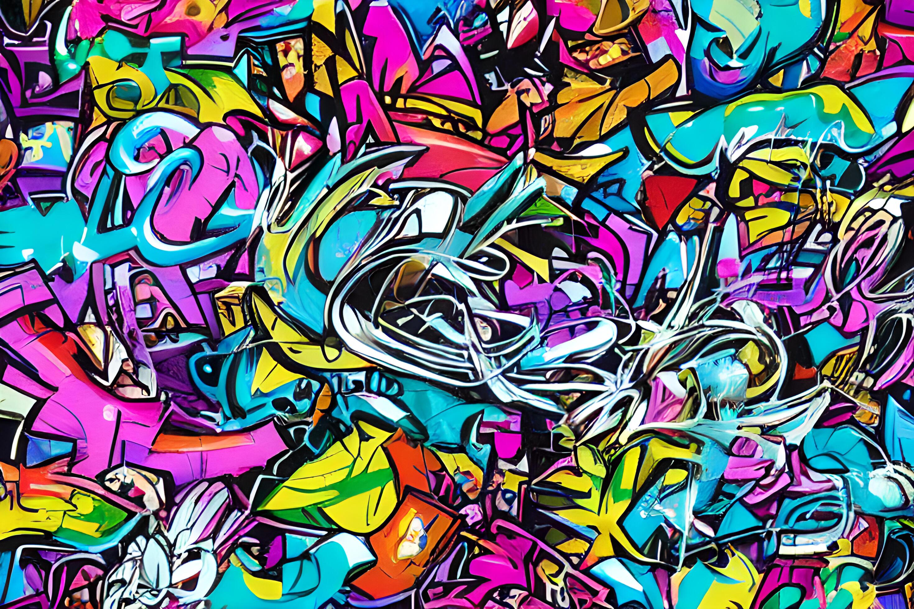 Graffiti Background Graffiti Art Abstract Graffiti Background