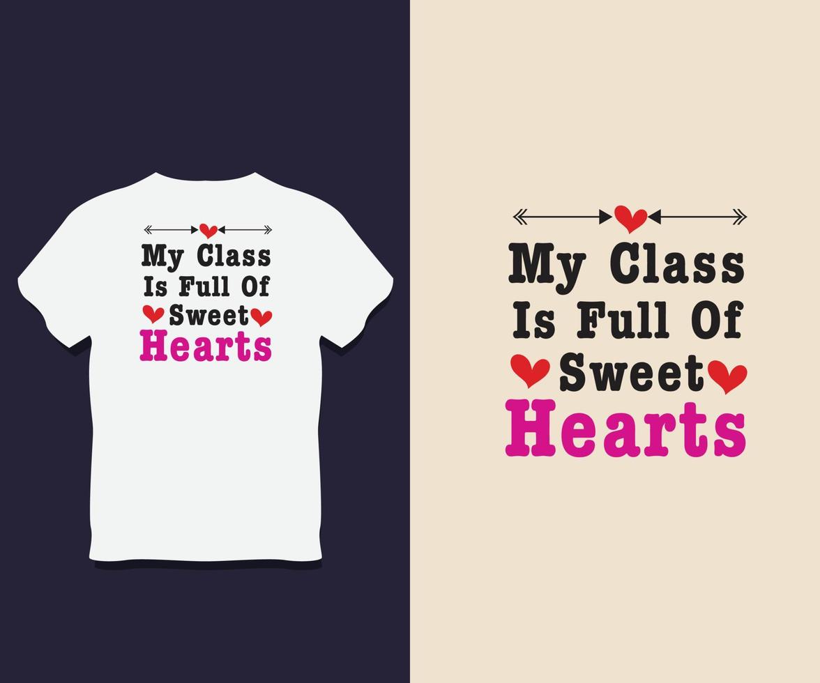 Love Typography T-Shirt Design with Vector