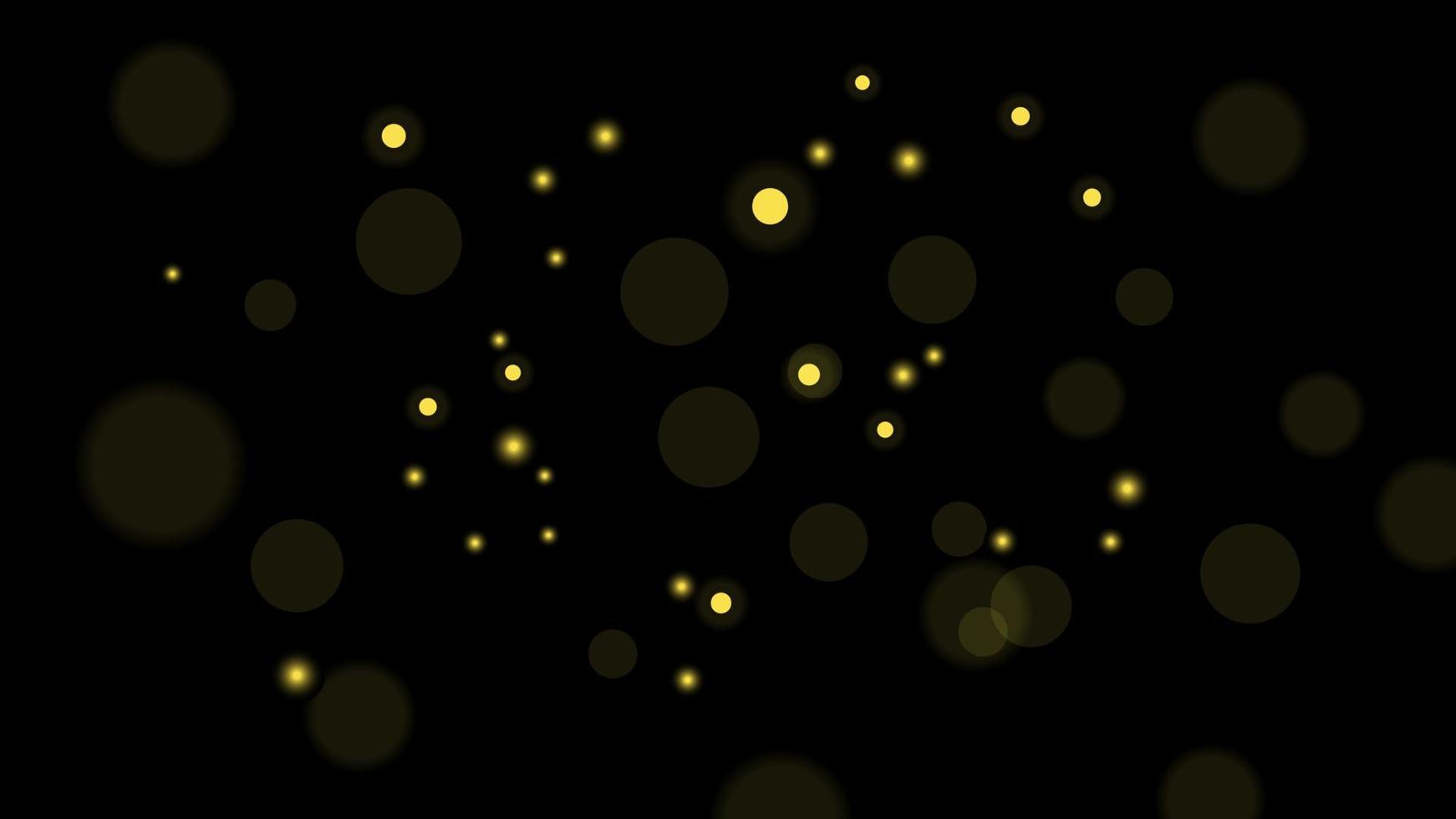Abstract bokeh background for banner design. Christmas bokeh holiday decoration. Glowing light effect. Vector illustration.