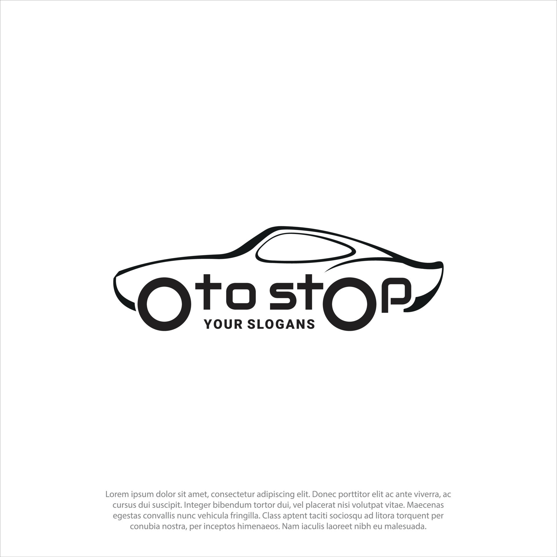 Car Logo Design Template Inspiration, Vector Illustration, Vehicle Logo