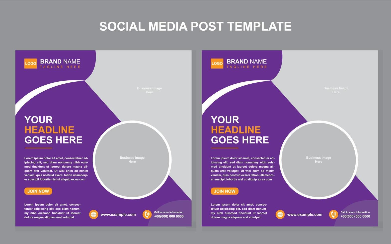 Digital marketing webinar template vector