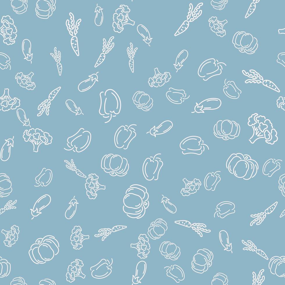 doodle seamless pattern with baby items. Eps 10 vector