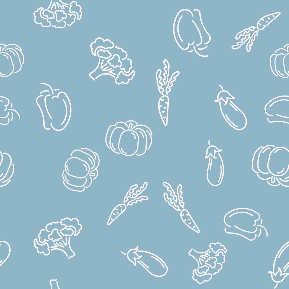 Vector doodle seamless pattern with baby items. Eps 10