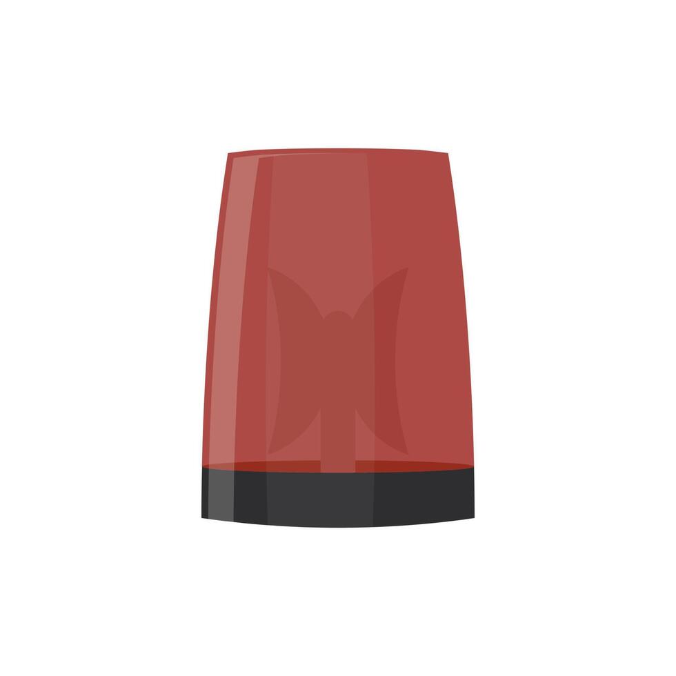 Emergency siren icon in flat style. warning sign, police alarm, ambulance alarm, Medical alert. illustration vector