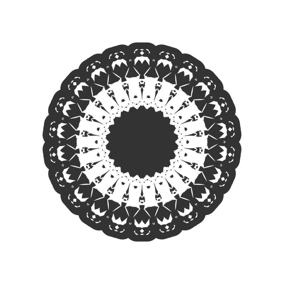Mandala. Ethnic decorative elements. Hand drawn background. Islam, Arabic, Indian, ottoman motifs. vector
