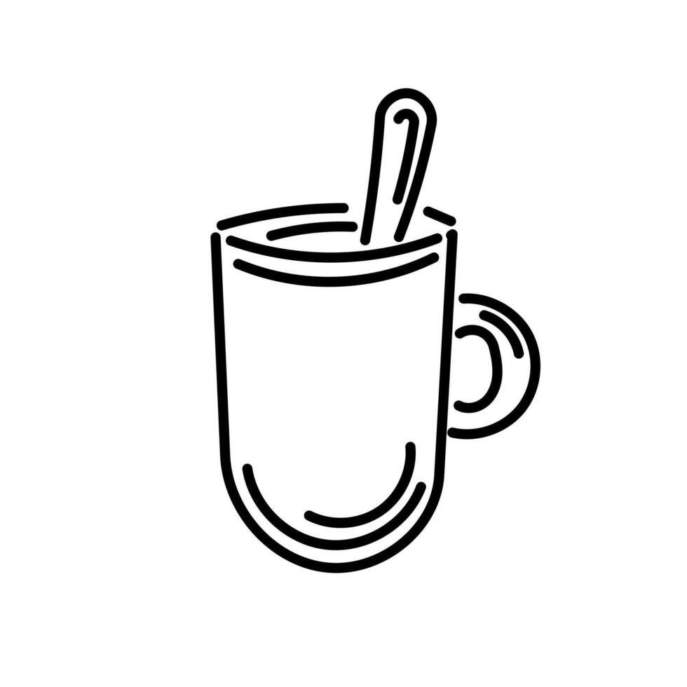 cup icon illustration isolated sign symbol vector