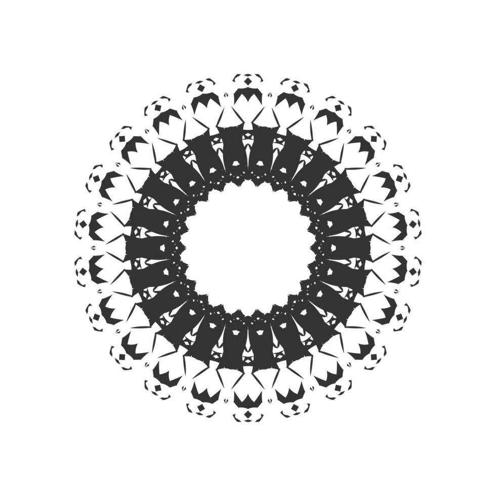 Mandala. Ethnic decorative elements. Hand drawn background. Islam, Arabic, Indian, ottoman motifs. vector