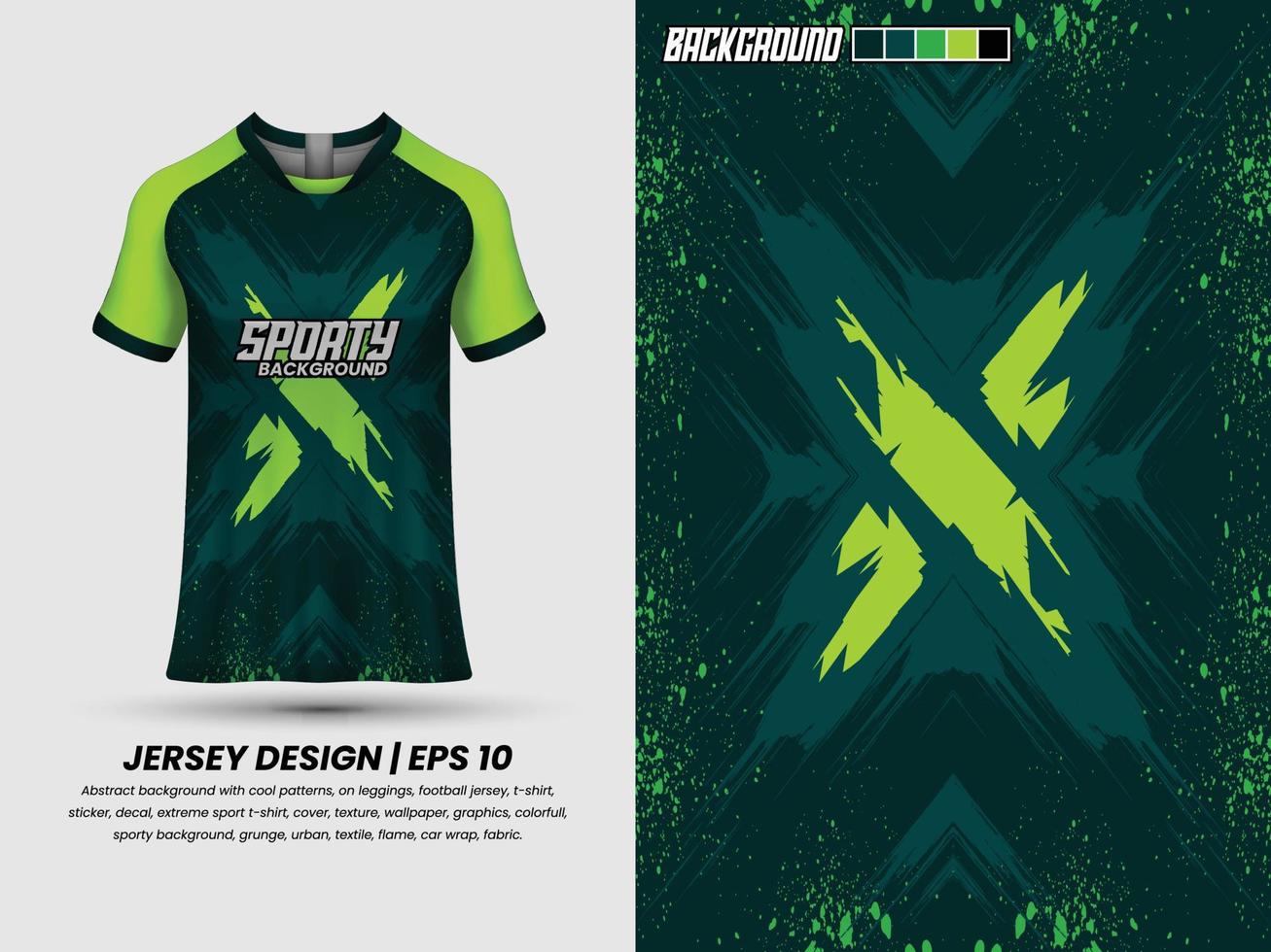 Soccer jersey design for sublimation, sport t shirt design, template jersey vector