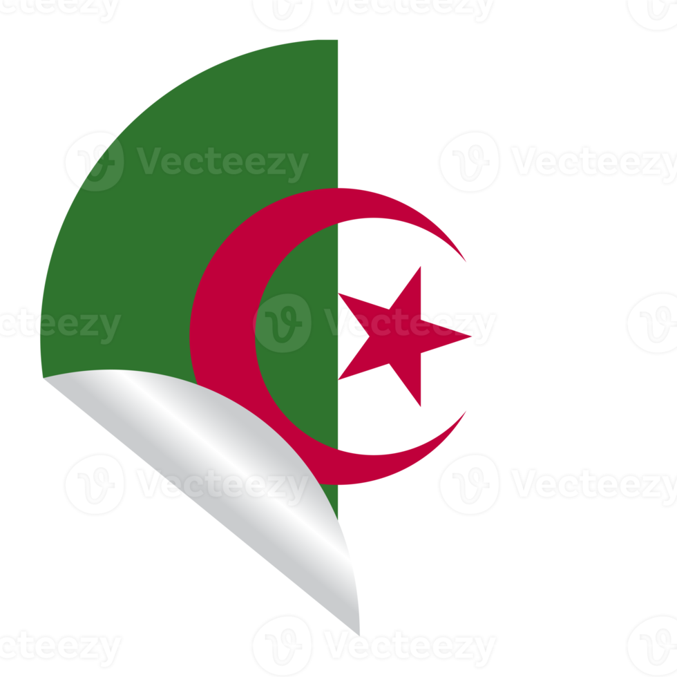 Algeria flag country 16595325 PNG