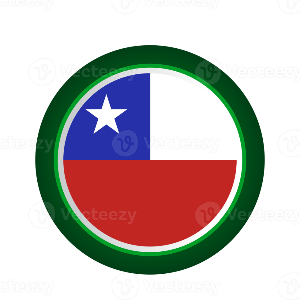Chile flag country 16595337 PNG