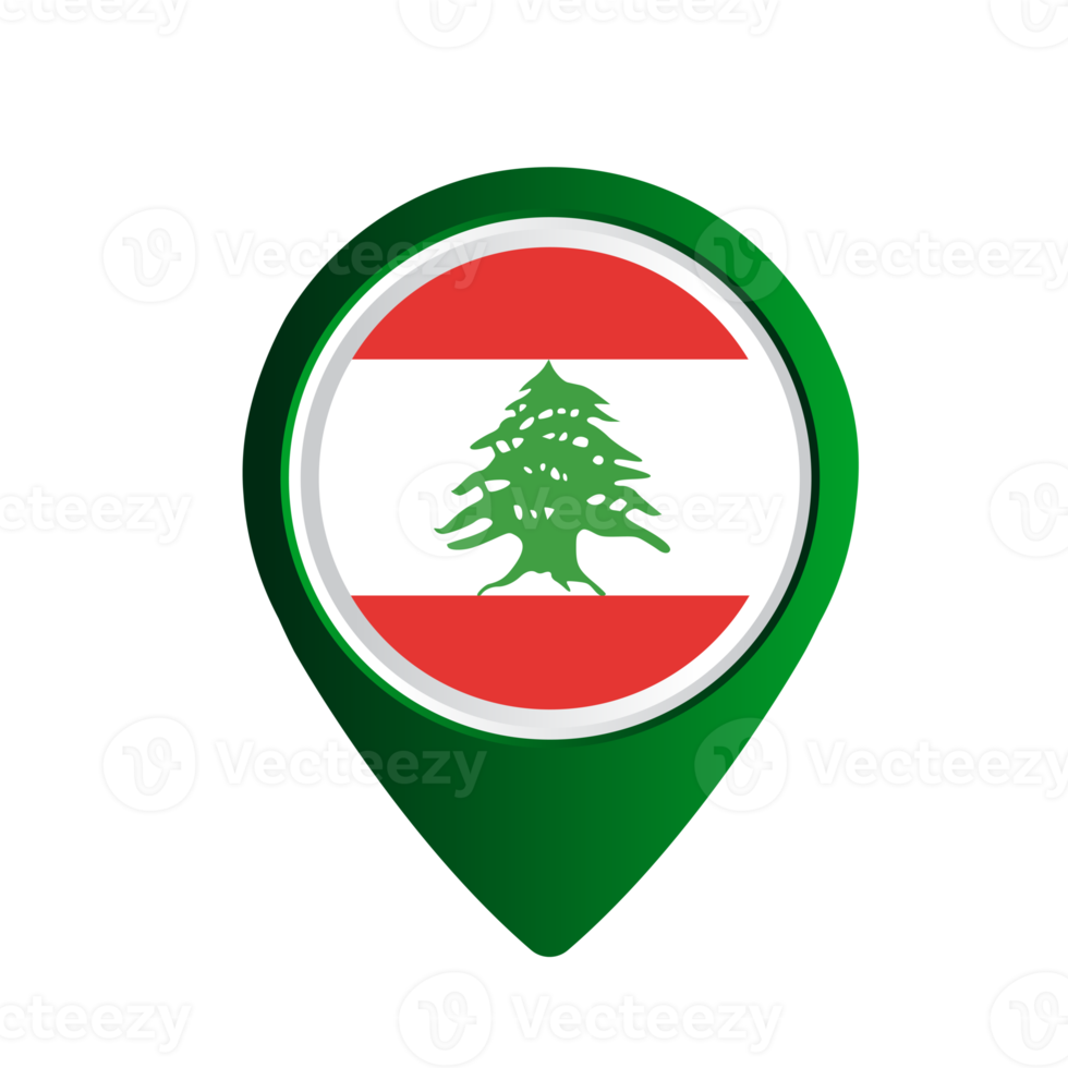país da bandeira do líbano png