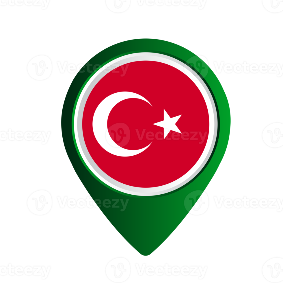 pays du drapeau de la Turquie png