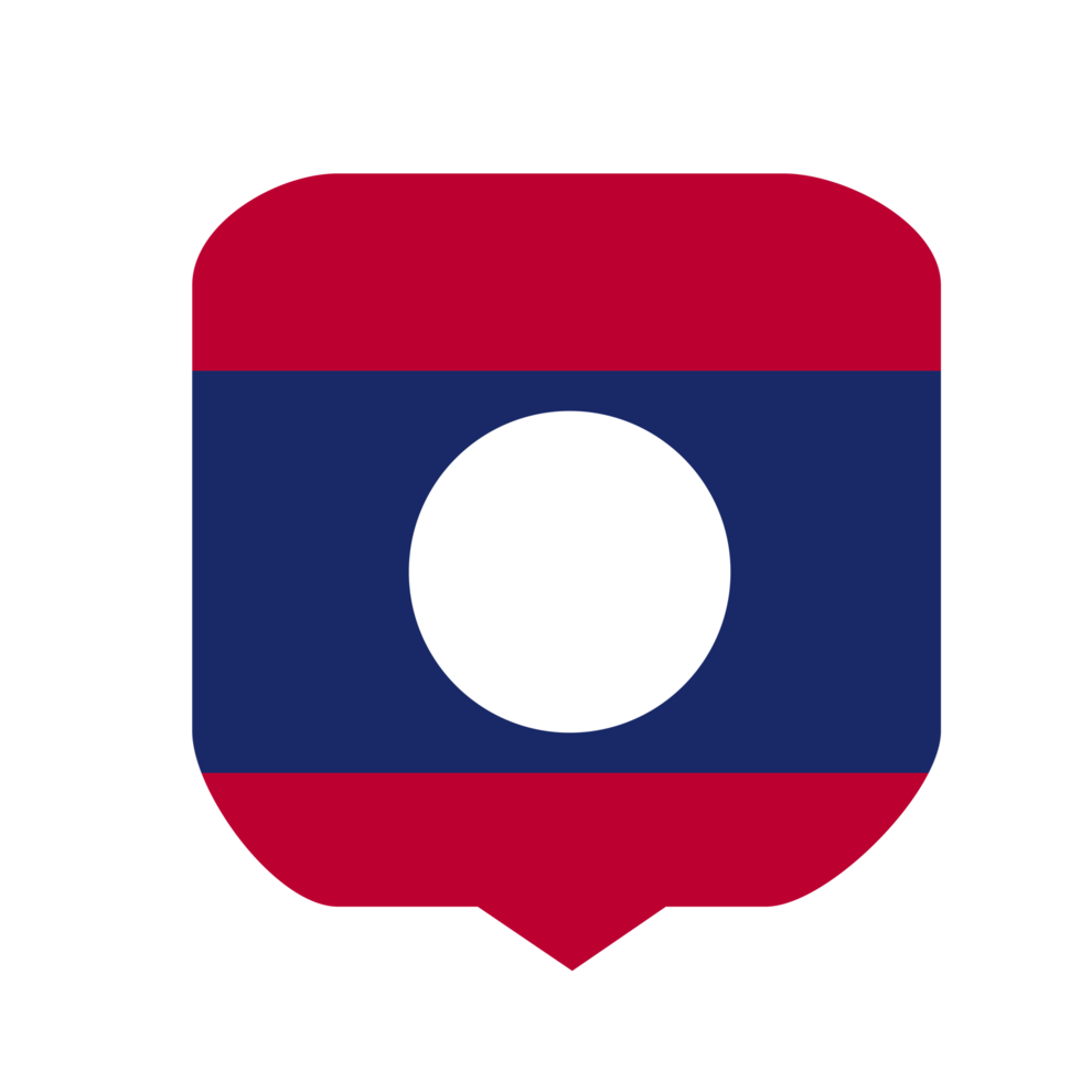 Laos vlag land png