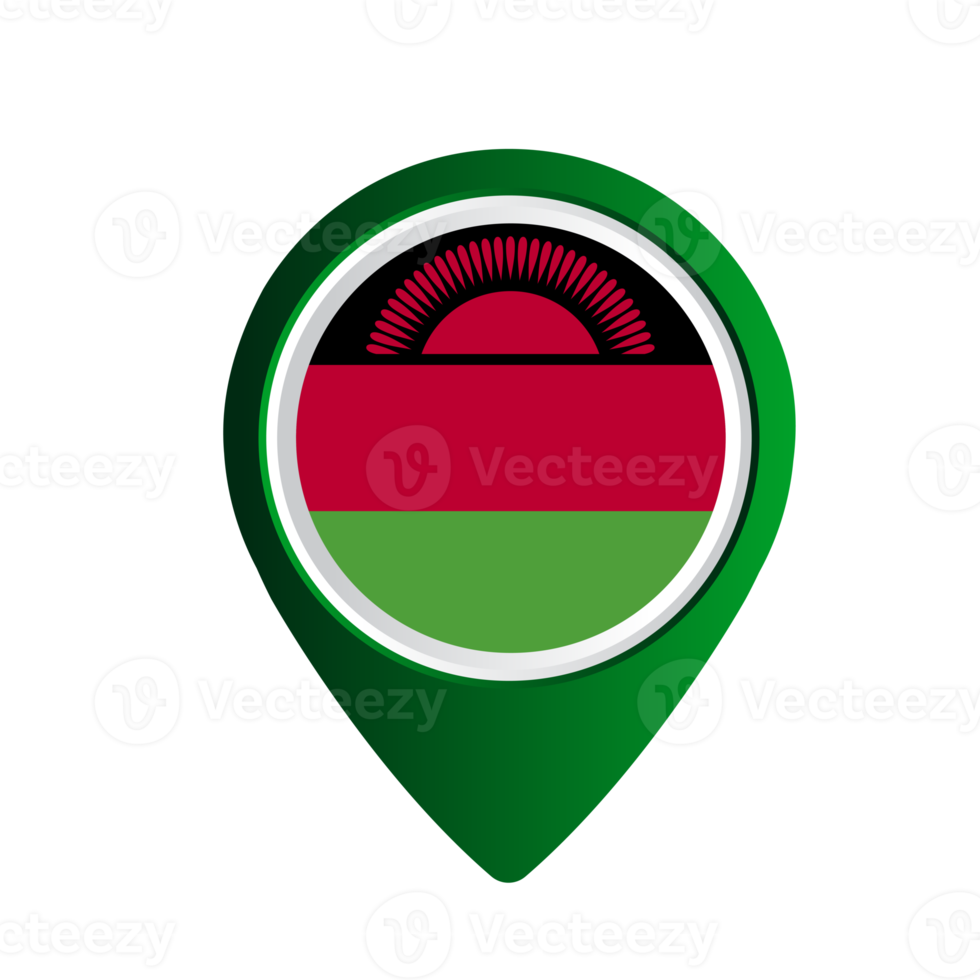 Malawi flag country 16595496 PNG