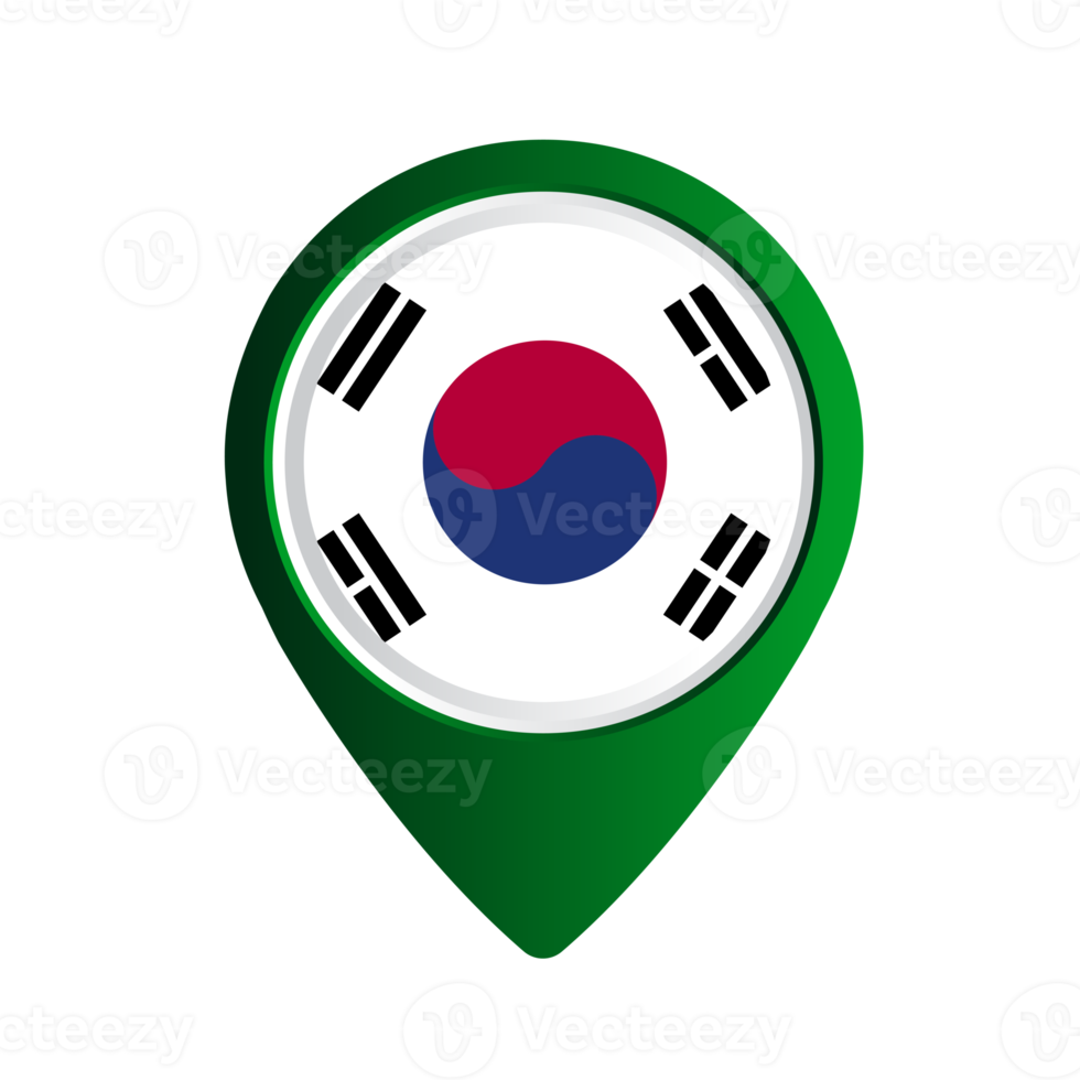South Korea flag country png