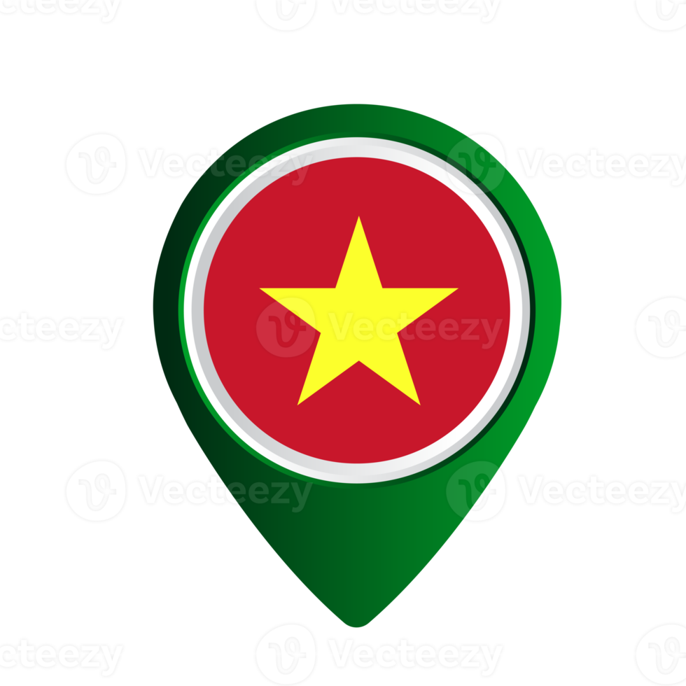 vietnam flagga Land png