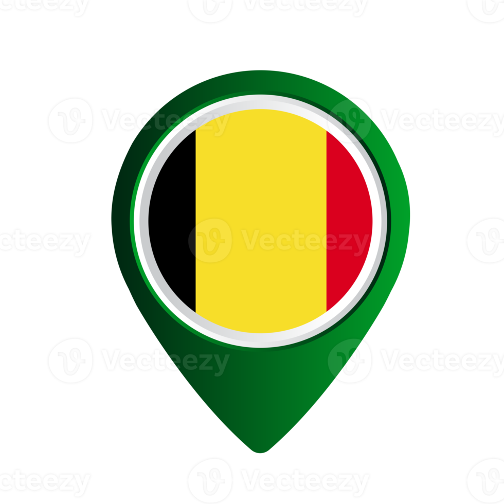 Flaggenland Belgien png