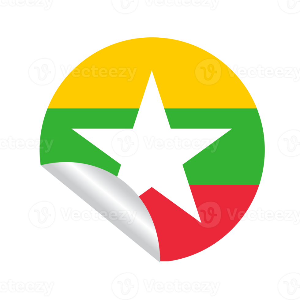 Myanmar flag country png