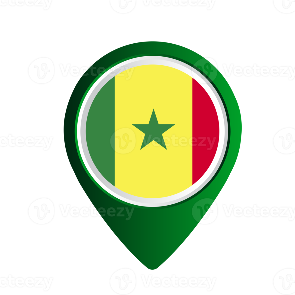Flaggenstaat Senegal png