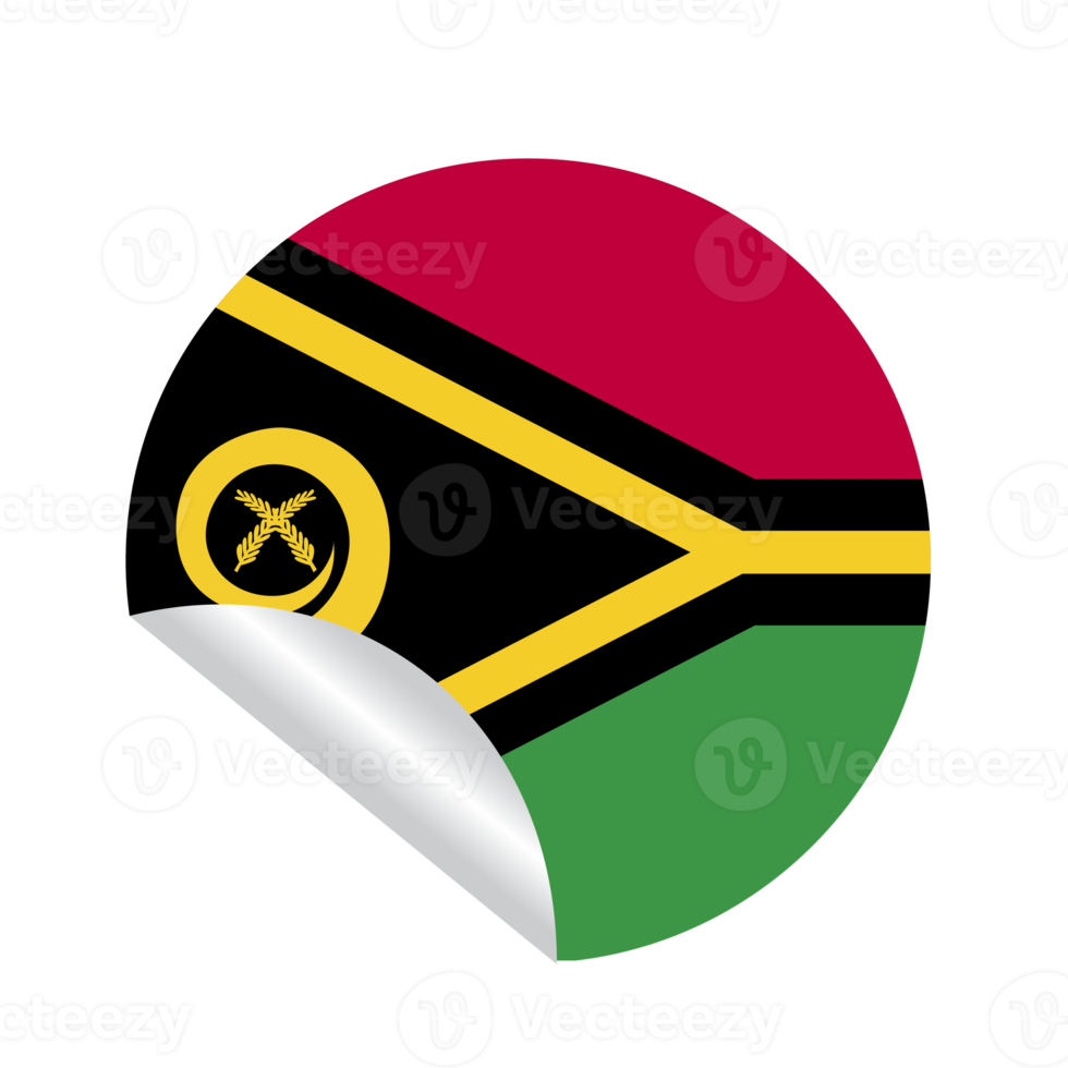 Vanuatu-Flaggenland png