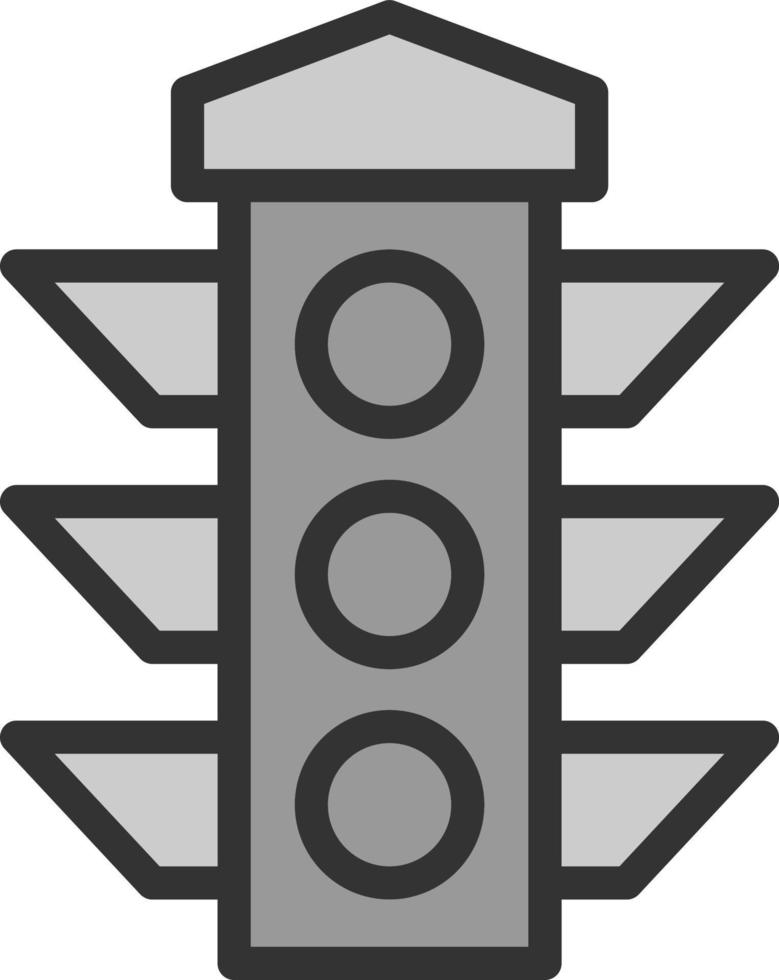 Traffic Lights Vector Icon Design