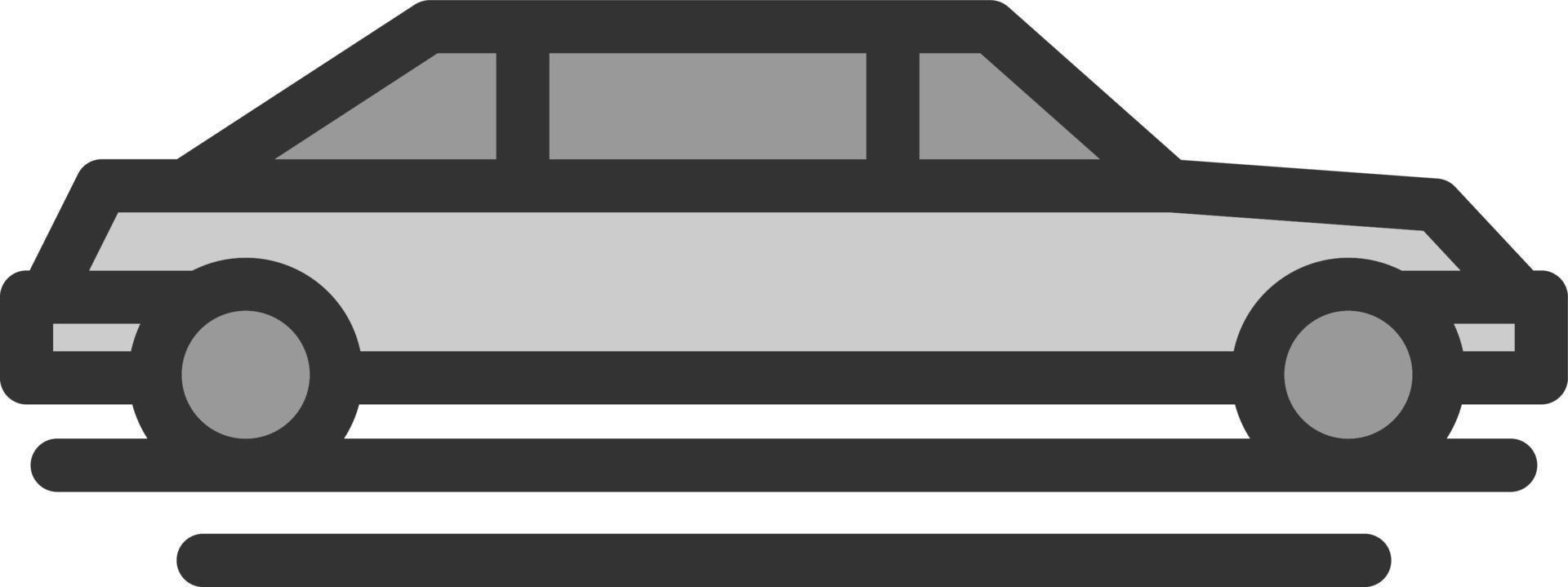 Limousine Vector Icon Design