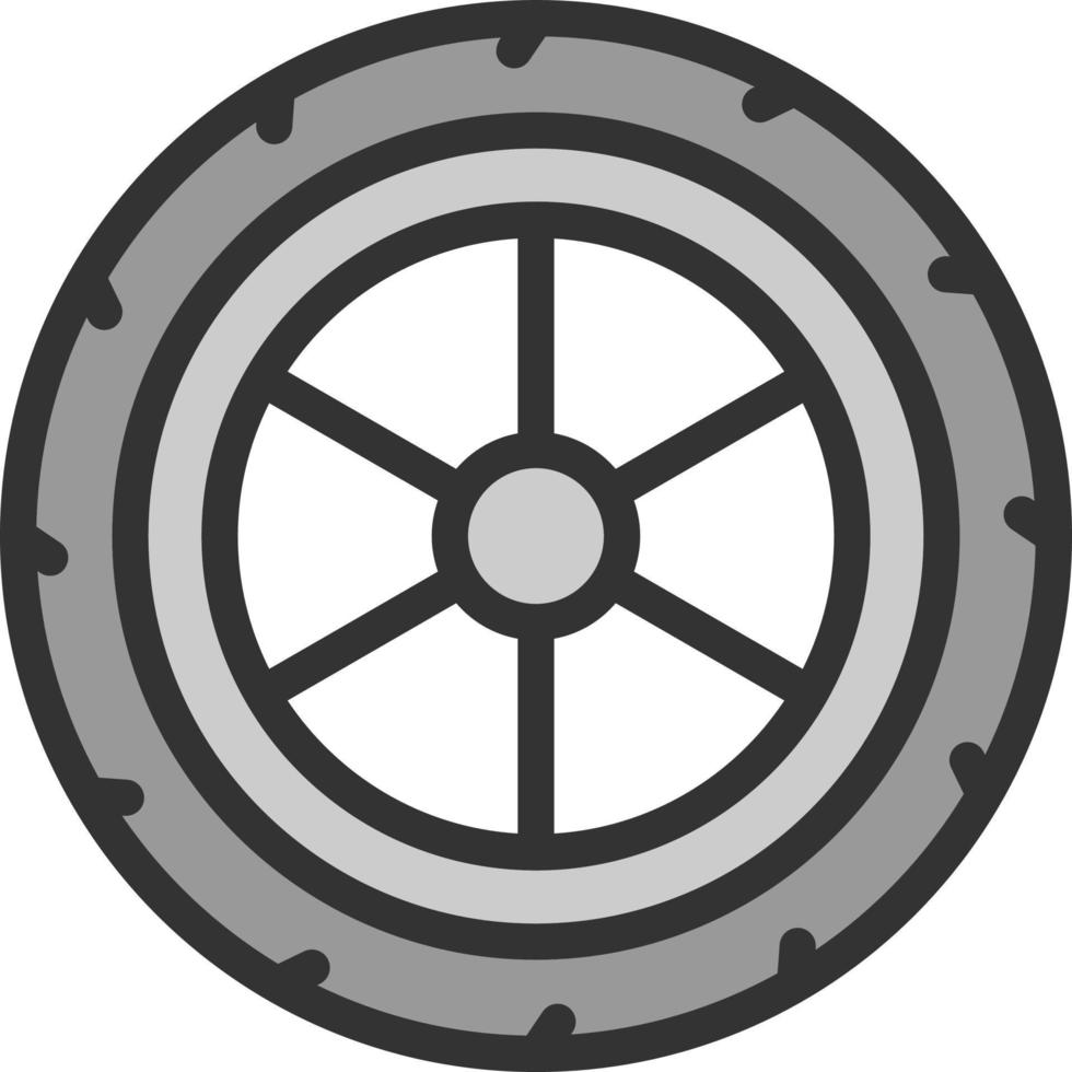 Tires Vector Icon Design
