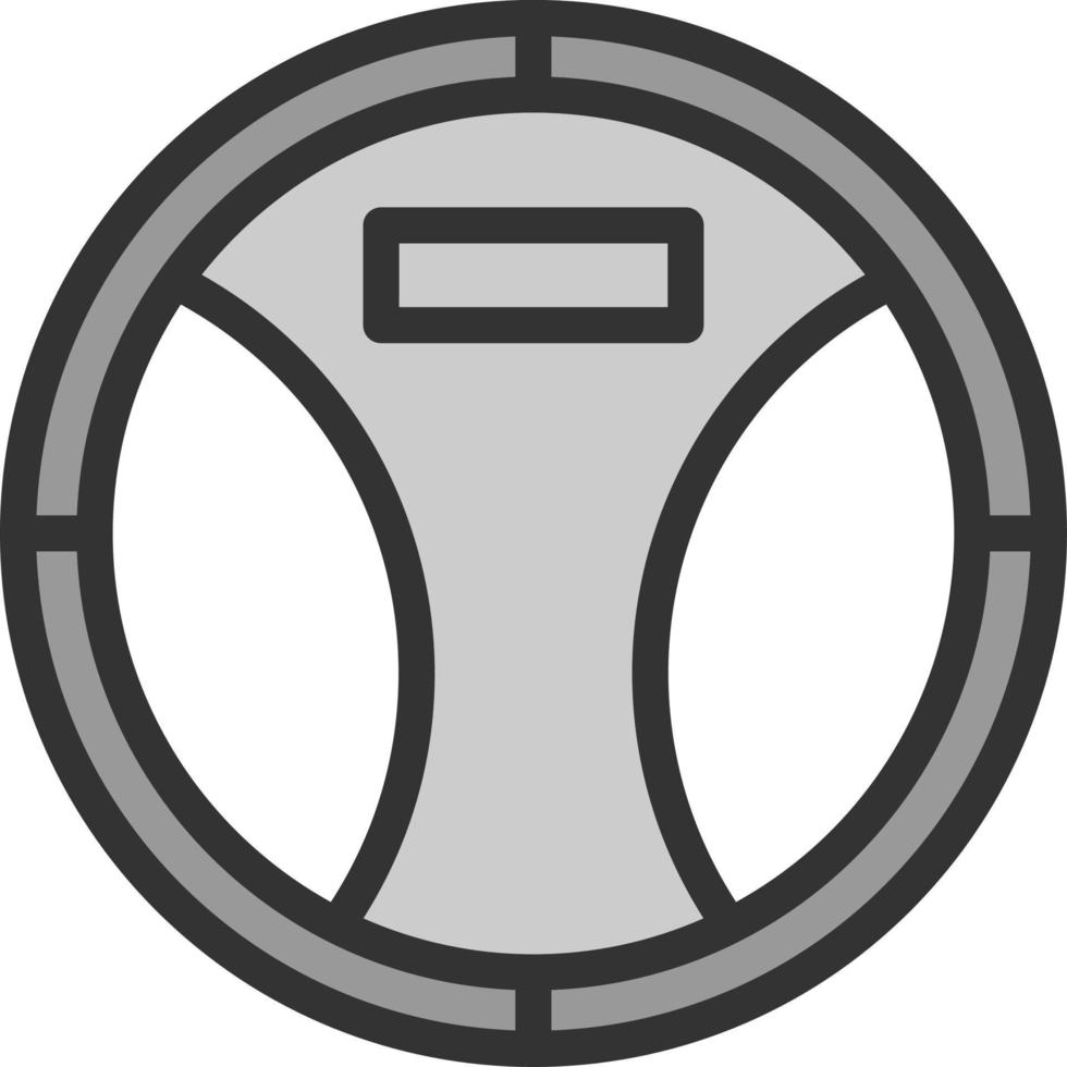 Steering Wheel Vector Icon Design