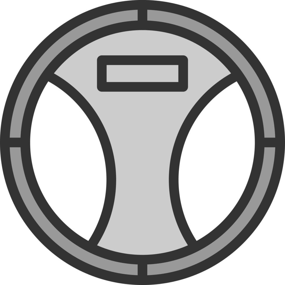 Steering Wheel Vector Icon Design