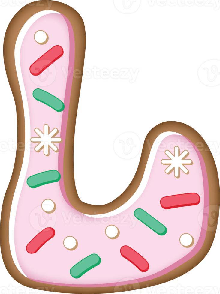 Cookie Alphabet L png