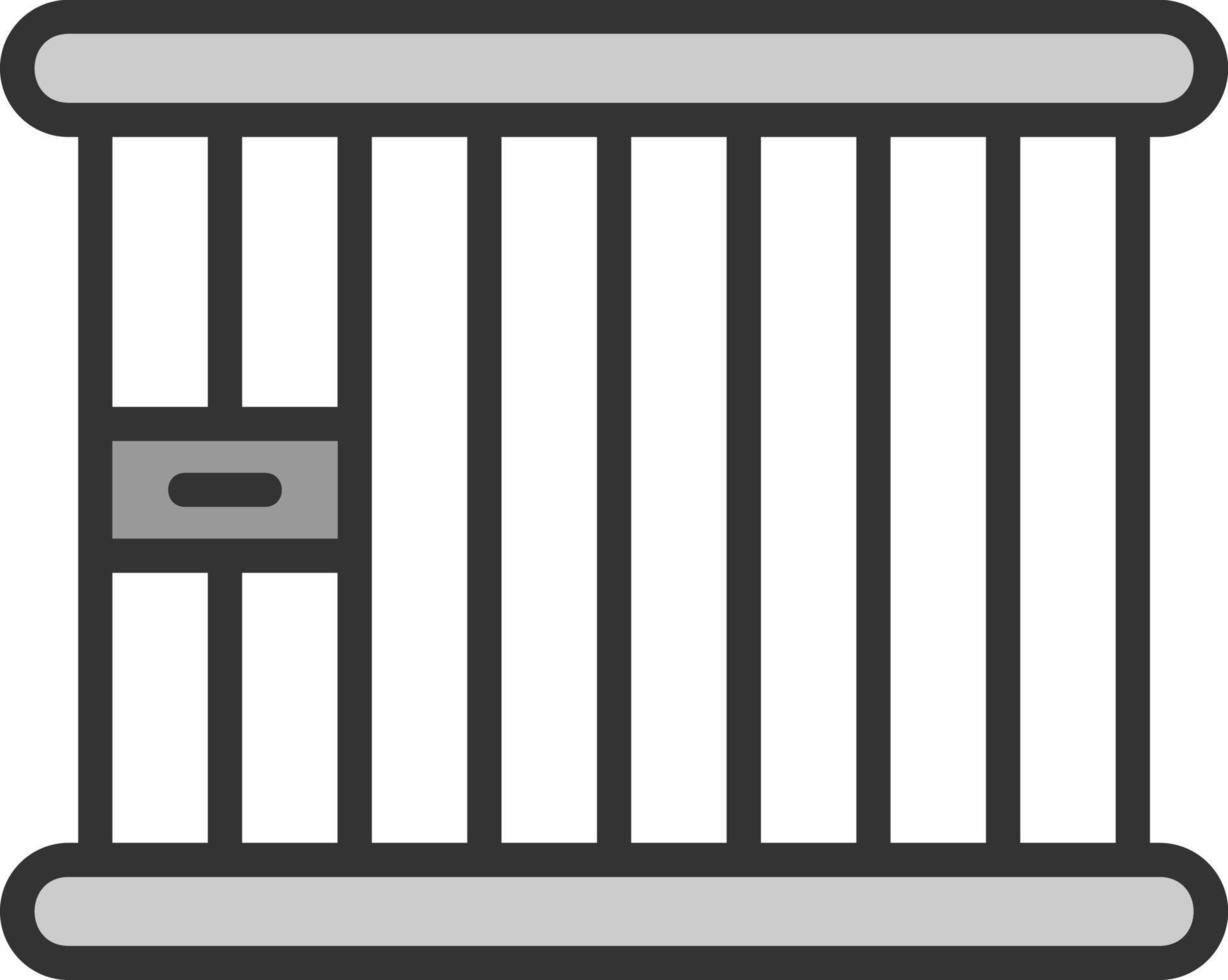 Jail Vector Icon Design