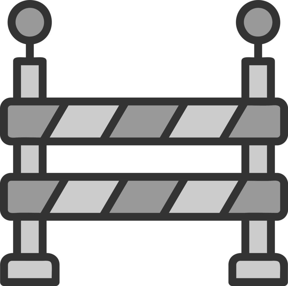 Barrier Vector Icon Design