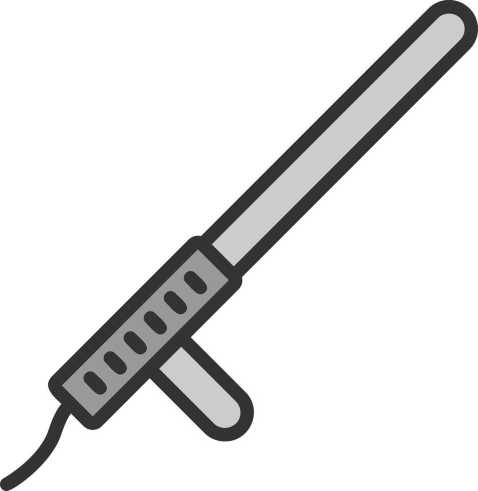 Baton Vector Icon Design