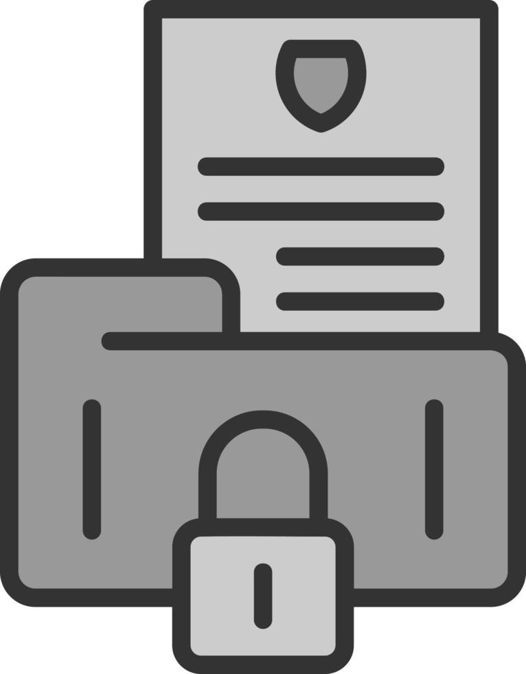 Confidential Vector Icon Design