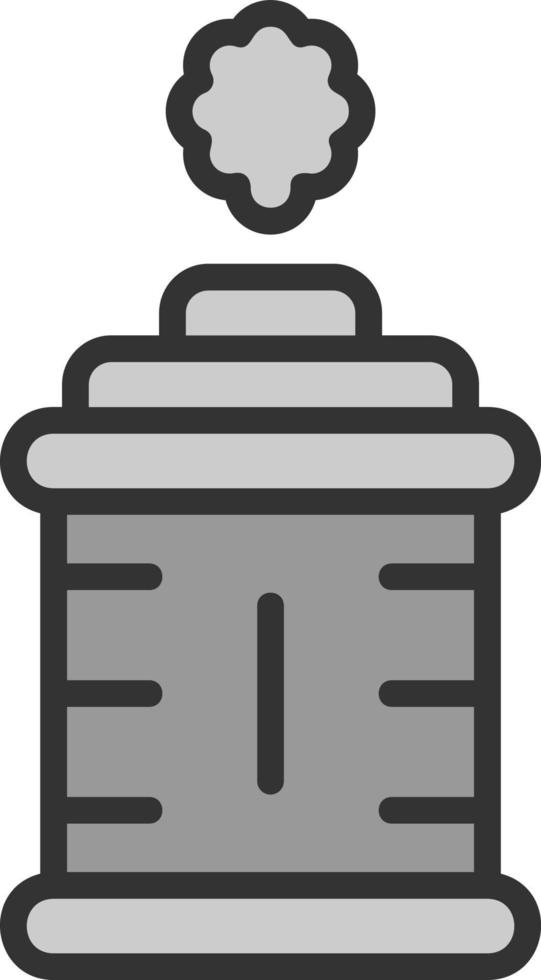 Tear Gas Vector Icon Design