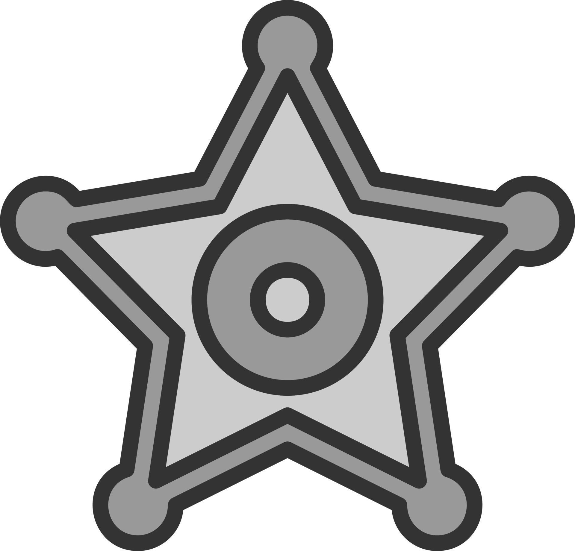 Sheriff Badge Vector Icon Design 16596197 Vector Art at Vecteezy
