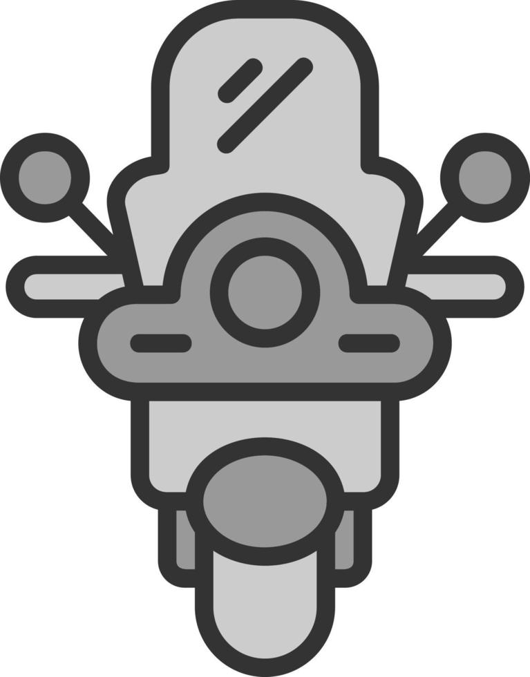 Motorbike Vector Icon Design